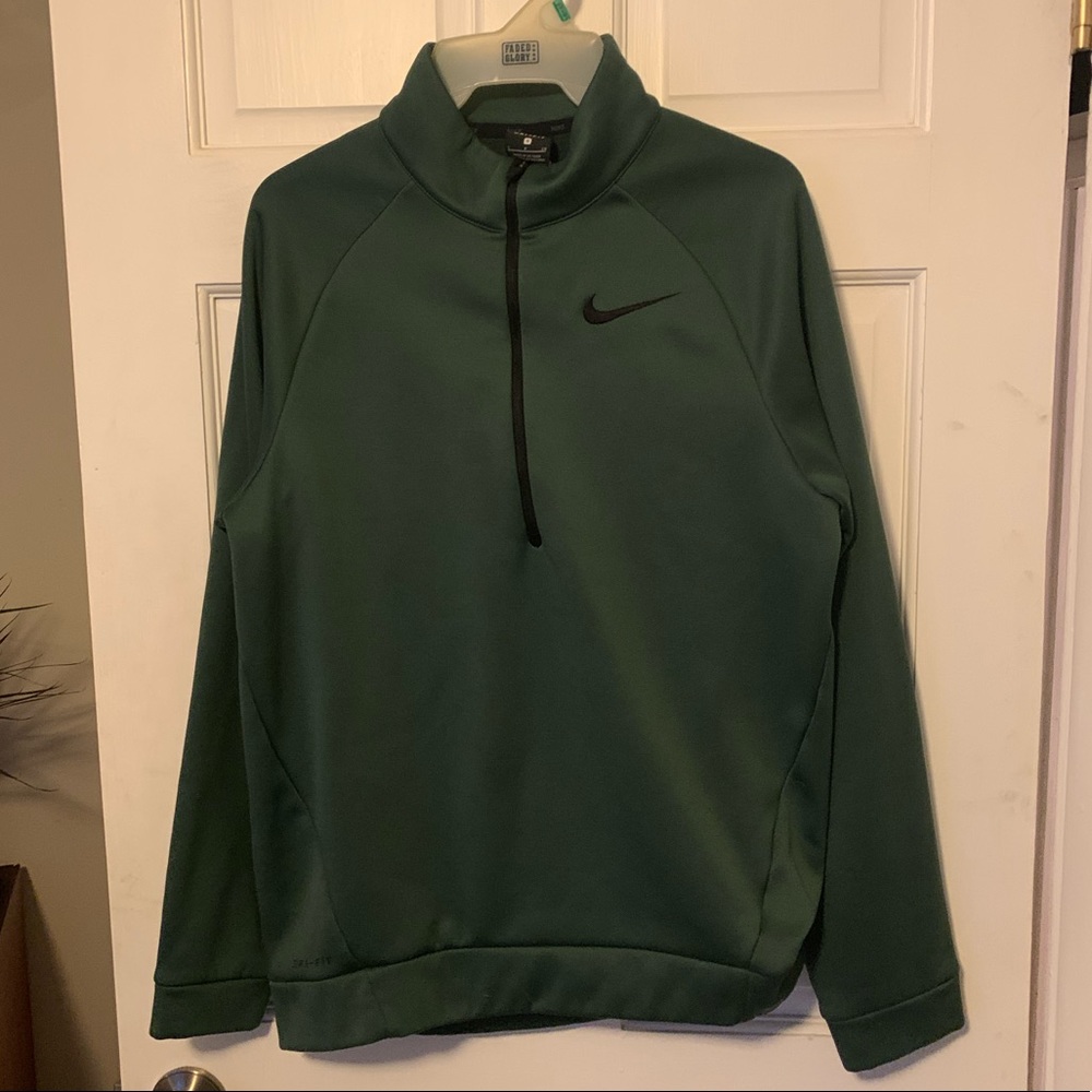 Nike therma fit fleece lined quarter zip pullover